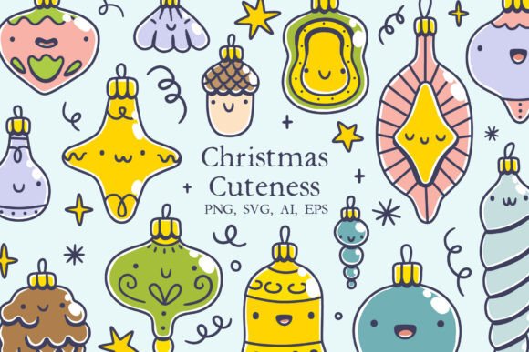 Christmas Cuteness: Illustrations for Sellers