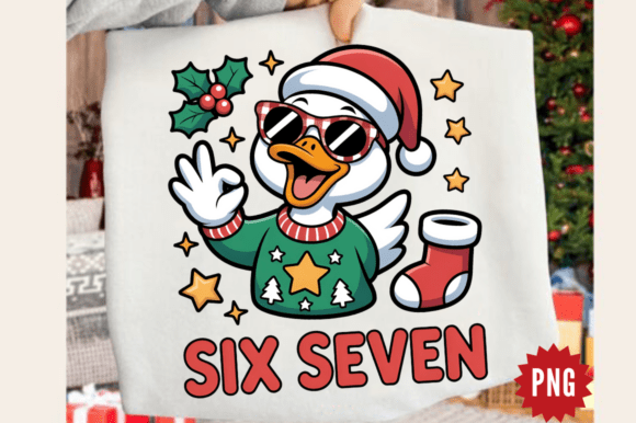 Funny Christmas Goose 67 PNG: Festive Illustrations