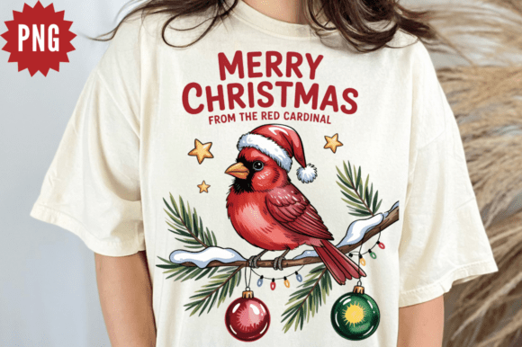 Merry Christmas Red Cardinal Illustrations Review