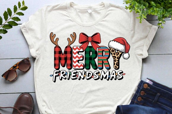 Merry Friendsmas PNG & EPS Illustrations Review