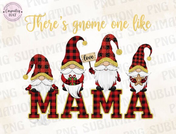 Review: Christmas Gnome Mama PNG for Holiday Illustrations
