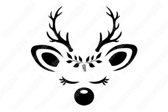 Reviewing Christmas Reindeer Vector Illustrations for Crafters