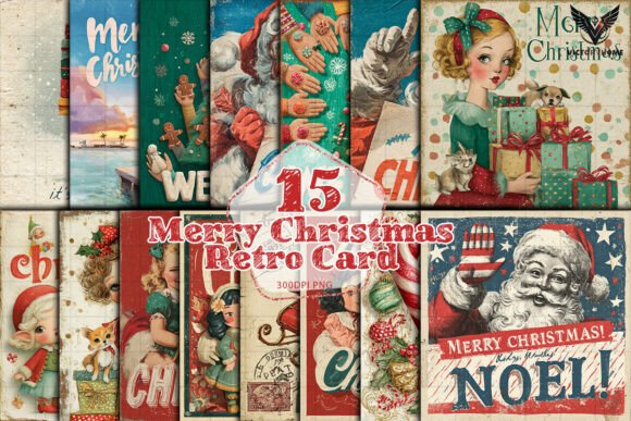 Reviewing the Merry Christmas Retro Card PNG for Embroidery