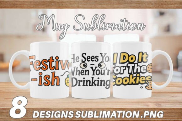 Reviewing the Snarky Santa Christmas Mug Wrap Design