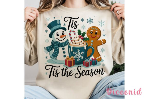Tis the Season Christmas Wrap PNG Review